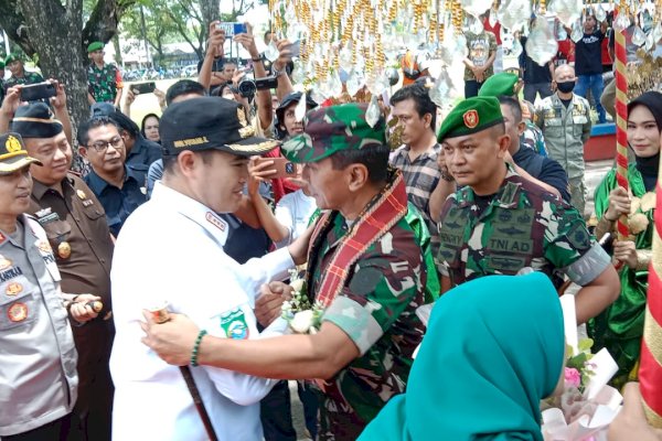 Road Show, Bupati Yusran Bersama Forkopimda Pangkep dampingi Pangdam Hasanuddin 