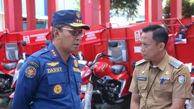 Camat Tallo, Alamsyah Sahabuddin Bersama Wali Kota Makassar, Mohammad Ramdhan "Danny" Pomanto.