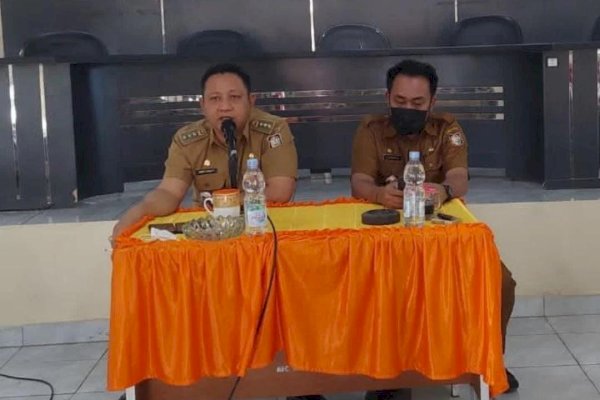 Camat Manggala Tekankan Vaksinasi 100 persen Harus Dituntaskan Saat Rakor Bersama Jajarannya