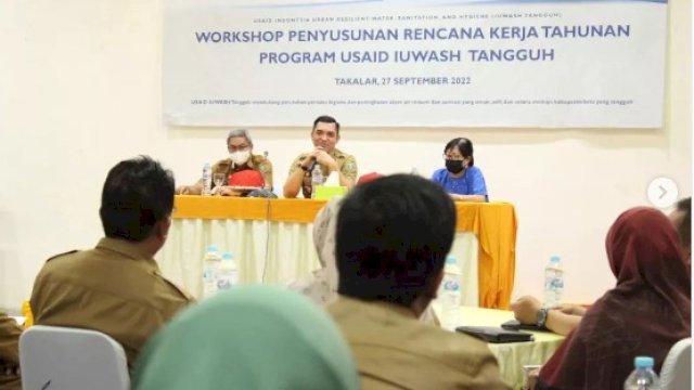 Sekda Takalar Hasbi Harap RKT USAID IUWASH Lahirkan Program Tepat Sasaran