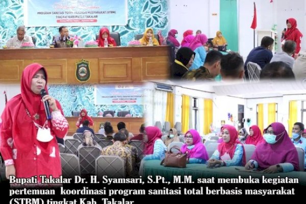 Pertemuan dan Koordinasi Program STBM Kabupaten Takalar