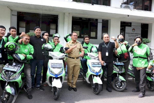 Danny Pomanto Launching Program Gojek Hemat, Dukung Program Ojol Day