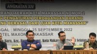 Sosialisasi Perda Kota Makassar No. 2 Tahun 2006, Kadisdag Arlin Bahas Data BPS