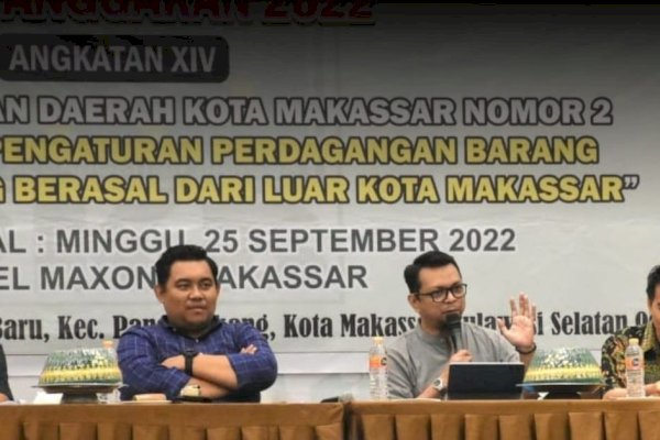 Sosialisasi Perda Kota Makassar No. 2 Tahun 2006, Kadisdag Arlin Bahas Data BPS