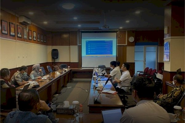 Konsultasi-Koordinasi Rencana Operasi Pasar Murah, Kadisdag Arlin Temui Kepala BPKP Sulsel Rizal Suhaili