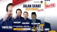 Dihadiri RMS, Jalan Sehat Restorasi NasDem Palopo Bakal Diikuti Puluhan Ribu Warga