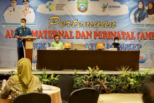 Pemkab Pangkep Gelar Pertemuan AMP, Bupati Yusran: Cari Solusi Tekan Angka Kematian Ibu dan Anak