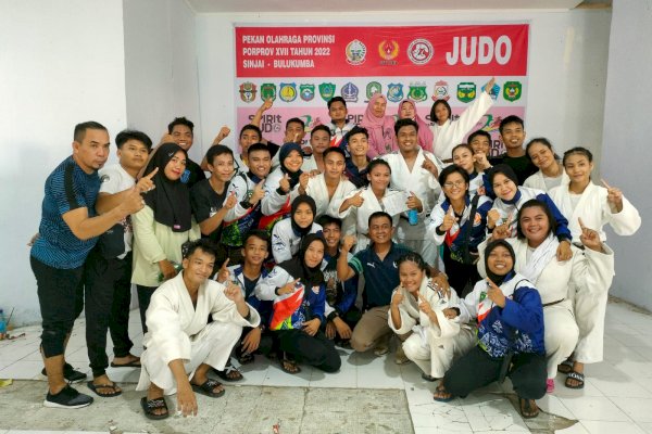 Borong 29 Medali, Pangkep Juara Umum Cabor Judo