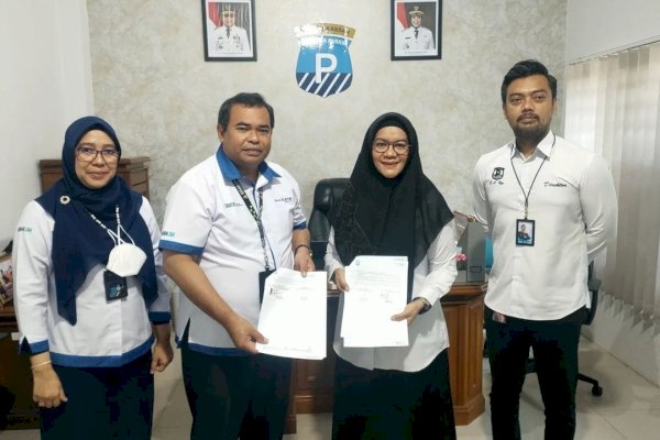 Perumda Parkir Makassar Raya dan Bank BTN Tanda Tangani Kesepakatan Kerjasama