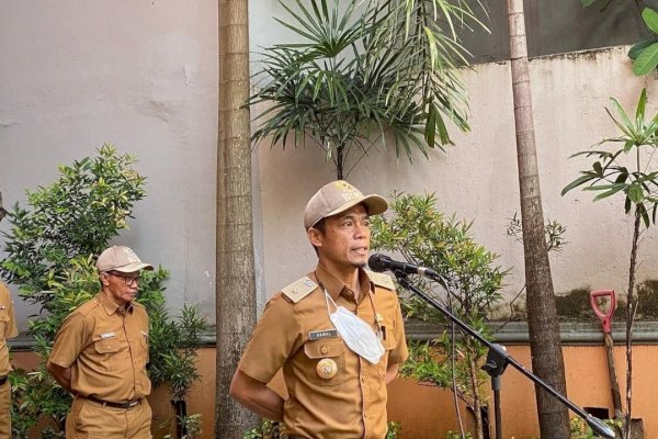 Lurah Buntusu Akmal Pimpin Apel Pagi di Kantor Kecamatan Tamalanrea, Ini Pesannya