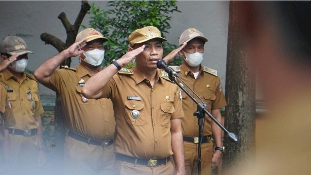 Camat Tamalanrea Andi Salman Baso