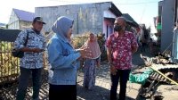 Camat Tamalanrea Salman Tinjau Lokasi Kebakaran di Lorong Parang