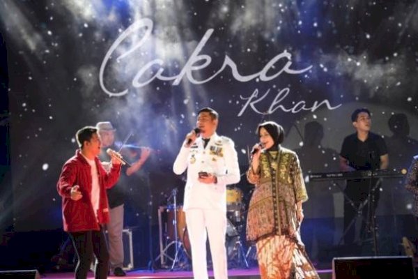 Cakra Khan Meriahkan HUT RI di Gowa