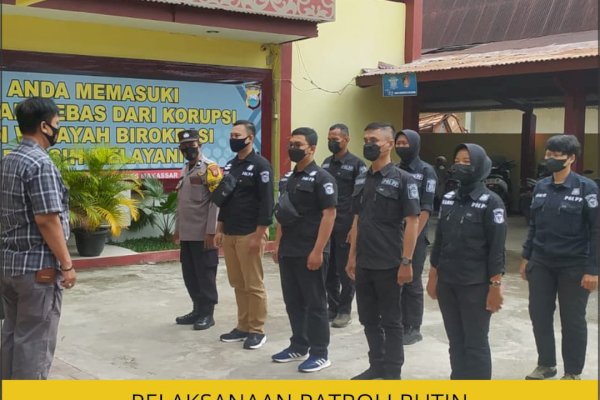 Tripika Kecamatan Mariso Gelar Patroli Rutin