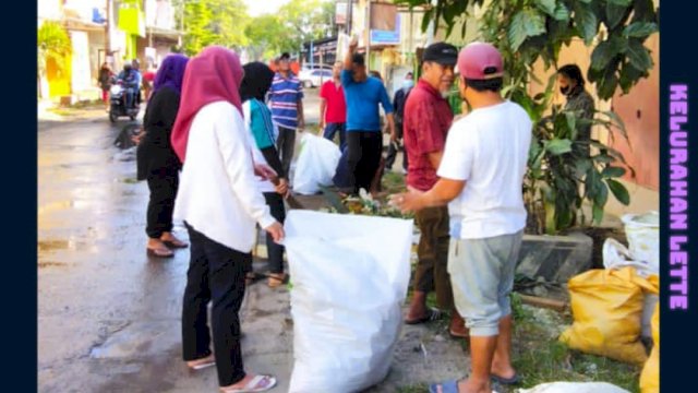 Sabtu Bersih di Kelurahan Lette Mariso