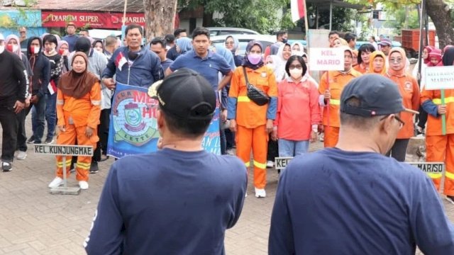 Meriahkan HUT RI ke-77, Lomba di Kecamatan Mariso Dimulai