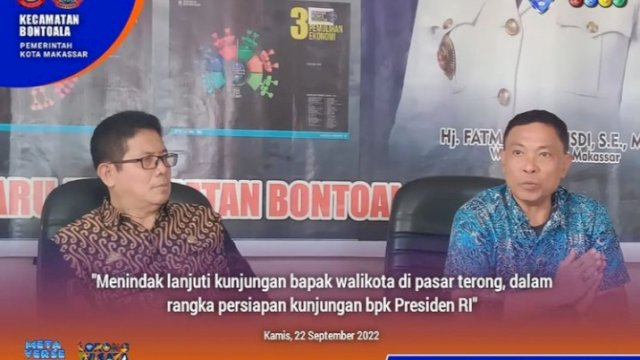 Persiapan Kunjugan Presiden RI, Camat Bontoala Gelar Rapat Koordinasi