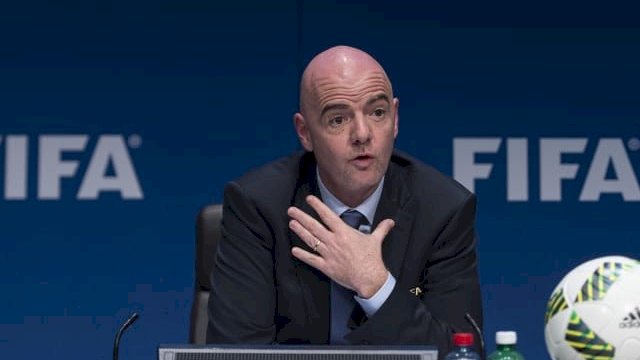 Presiden FIFA bicara Tragedi Kanjuruhan.(F-INT)