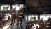 Gedung SMAN 34 Pondok Labu Terbakar