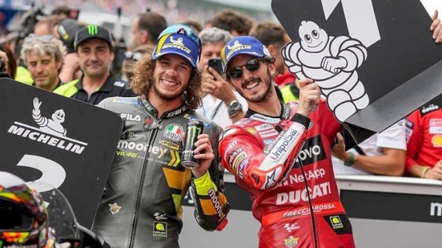 Rossi Akan Hadir ke GP Valencia, Saksikan Muridnya Jadi Juara Dunia.(F-INT)