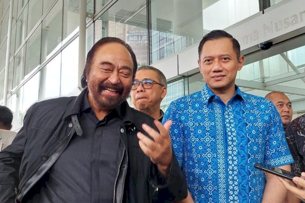 Bertemu AHY, Surya Paloh Bicara Nominasi Cawapres Anies: Kalau Baik, Pasti Saya Restui