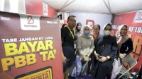 Event F8, Ketua TP PKK Kunjungi Booth Bapenda Makassar