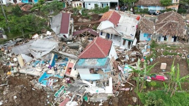 Dampak Gempa Cianjur, 363 Sekolah dan 144 Tempat Ibadah Rusak