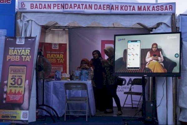 Bapenda Makassar Buka Layanan Pembayaran Pajak di F8 2022