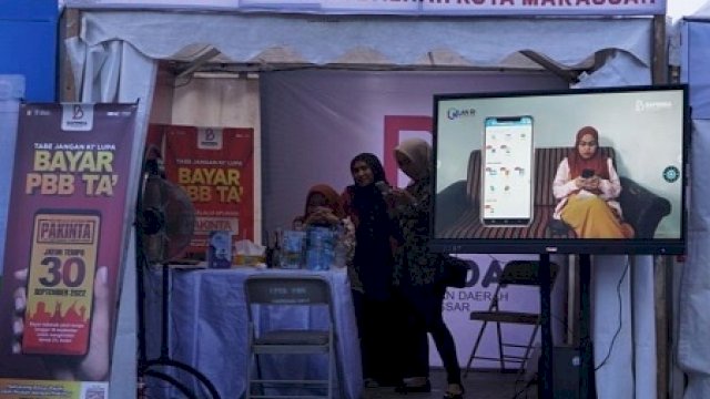 Bapenda Makassar Buka Layanan Pembayaran Pajak di F8 2022