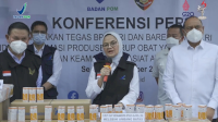 BPOM Perintah Produsen Obat Musnahkan Bahan Baku Tercemar EG