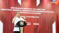 Raih ISO 27001, Dirjen Zudan Ingatkan Dukcapil Terus Berbenah