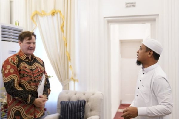 Tertarik di Bidang Perikanan dan Pendidikan, Universitas Rhode Island Temui Gubernur Sulsel