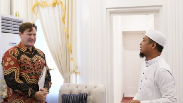 Tertarik di Bidang Perikanan dan Pendidikan, Universitas Rhode Island Temui Gubernur Sulsel