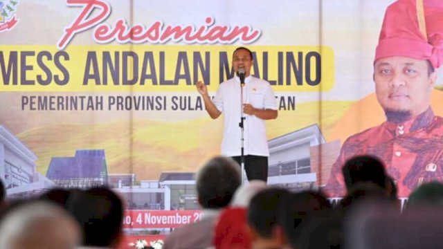 Gubernur Andi Sudirman Resmikan Mess Andalan Malino