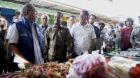 Menteri Perdagangan – Gubernur Sulsel Monitoring Harga dan Ketersediaan Bahan Pokok di Pasar Pa&rsquo;baeng-baeng