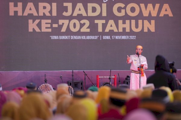 702 Tahun Kabupaten Gowa, Gubernur Andi Sudirman Berikan Bantuan Penanganan Banjir Hingga Bibit Pertanian