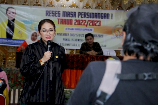 Legislator Golkar Debbie Rusdin Akhiri Reses di Rappocini, Warga Minta Pengadaan Lampu Jalan, Perbaikan Posyandu dan Pengerukan Drainase