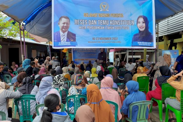 Keluh Warga Bira ke Legislator NasDem Rezki Lutfi: Kami Berharap Ada Bantuan Lampu Jalan