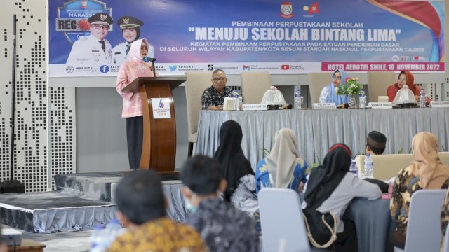 Pembinaan Perpustakaan, Indira Yusuf Ismail Sampaikan Impian Tentang Sekolah