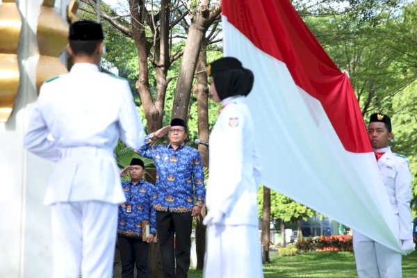 Pimpin Upacara HUT Korpri Ke – 51, Walikota Danny Ajak ASN Bekerja Profesional dan Berinovasi