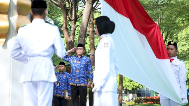 Pimpin Upacara HUT Korpri Ke – 51, Walikota Danny Ajak ASN Bekerja Profesional dan Berinovasi