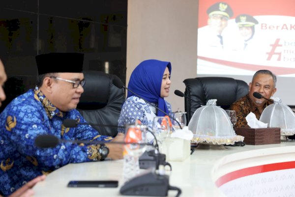 Wawali Makassar Fatmawati Rusdi Terima Kunjungan Kerja DPRD Kota Salatiga