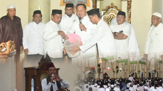 Isi Ceramah Tabligh Akbar di Sidrap, Ustadz Abdul Somad: Saya Datang Silaturahmi ke Pak Rusdi Masse