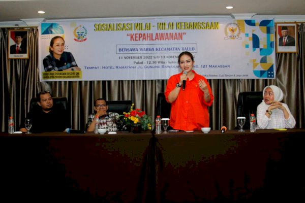 Momen Hari Pahlawan, Legislator Golkar Sulsel Debbie Rusdin: Pahlawan Modern Berbekal Nilai Kebangsaan