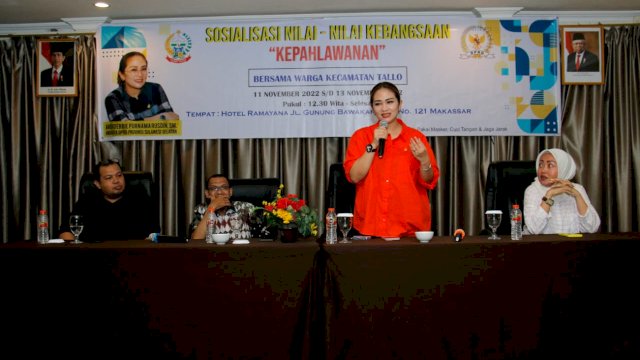 Momen Hari Pahlawan, Legislator Golkar Sulsel Debbie Rusdin: Pahlawan Modern Berbekal Nilai Kebangsaan