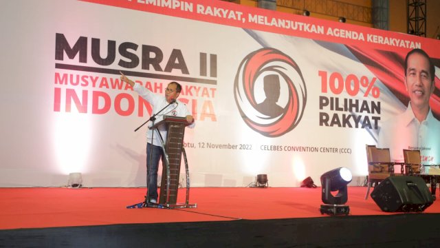 Danny Pomanto Bahas Kotak Kosong pada MUSRA II Indonesia, Suara Rakyat Makassar Telah Teruji