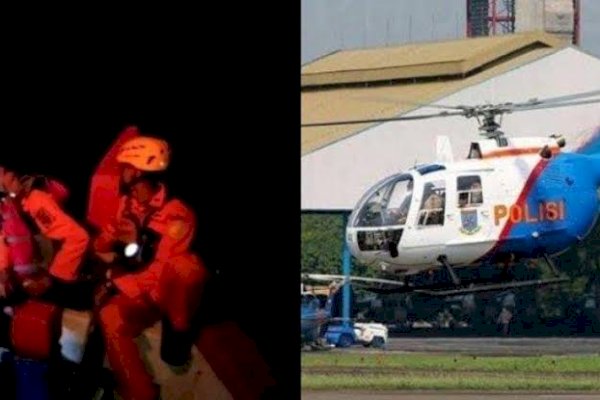 3 Kru Helikopter Polisi yang Jatuh di Bangka Belitung Ditemukan, 1 Masih Dicari