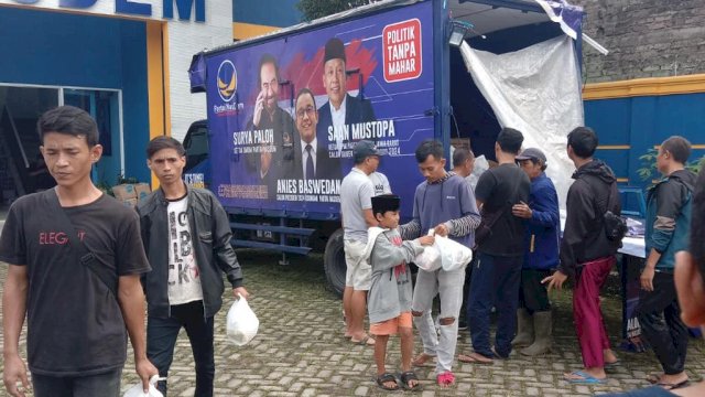 Posko NasDem di Cianjur Beroperasi 24 Jam