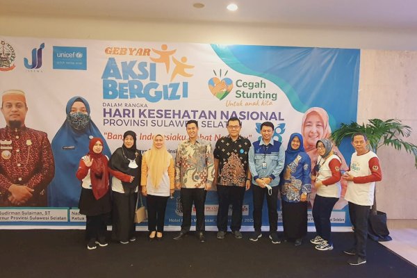 Pemkab Pangkep Ikuti Gebyar Aksi Gizi bersama Gubernur Sulsel