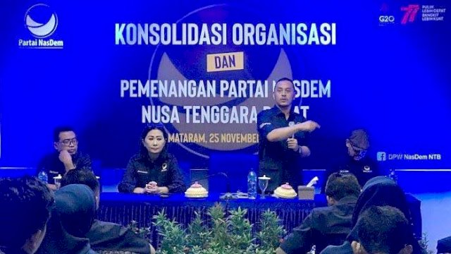 Wagub NTB Mundur dari Ketua DPW NasDem, Diganti Willy Aditya